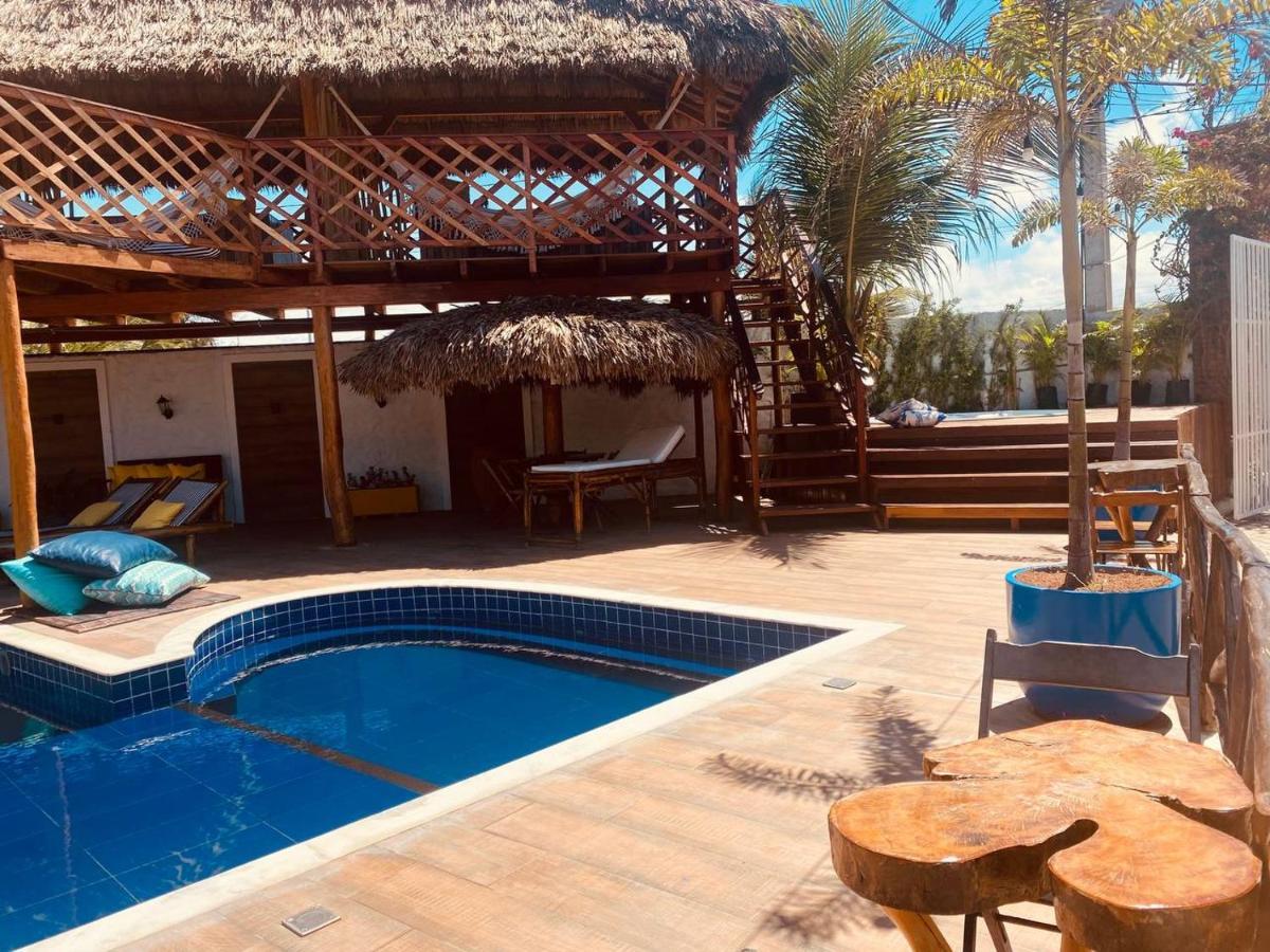 Leao Beach Pousada Luis Correia Bagian luar foto