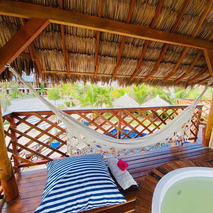 Leao Beach Pousada Luis Correia Bagian luar foto