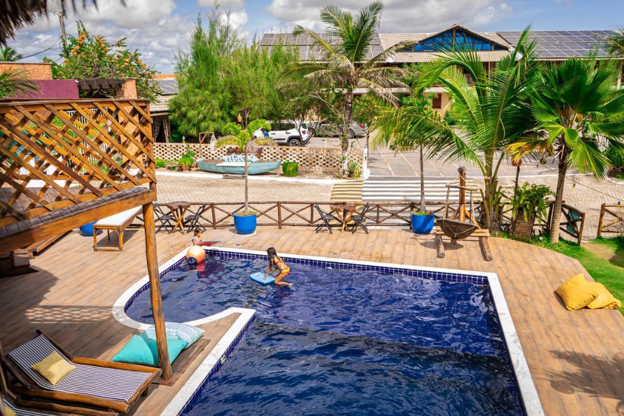 Leao Beach Pousada Luis Correia Bagian luar foto