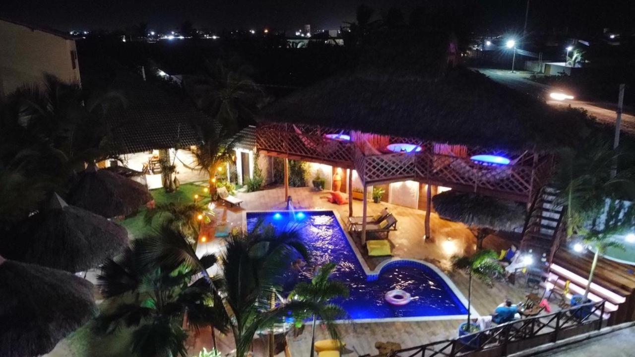Leao Beach Pousada Luis Correia Bagian luar foto